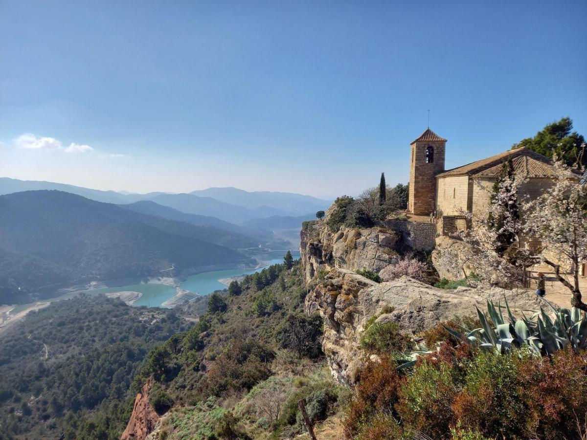 Vilanova de EscornalbouL'Albaida, Tranquility, Views Of Sea And Mountainsアパートメント エクステリア 写真