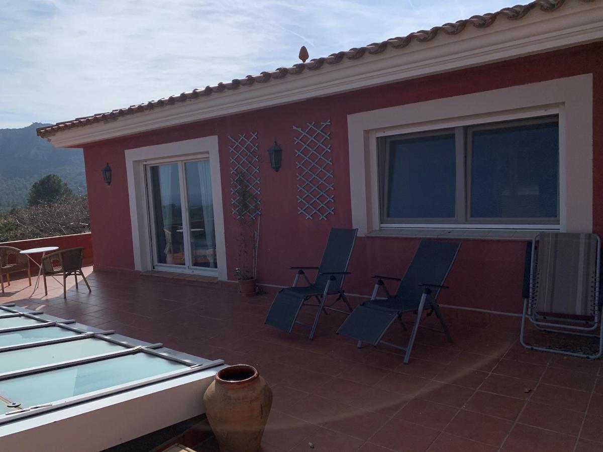 Vilanova de EscornalbouL'Albaida, Tranquility, Views Of Sea And Mountainsアパートメント エクステリア 写真