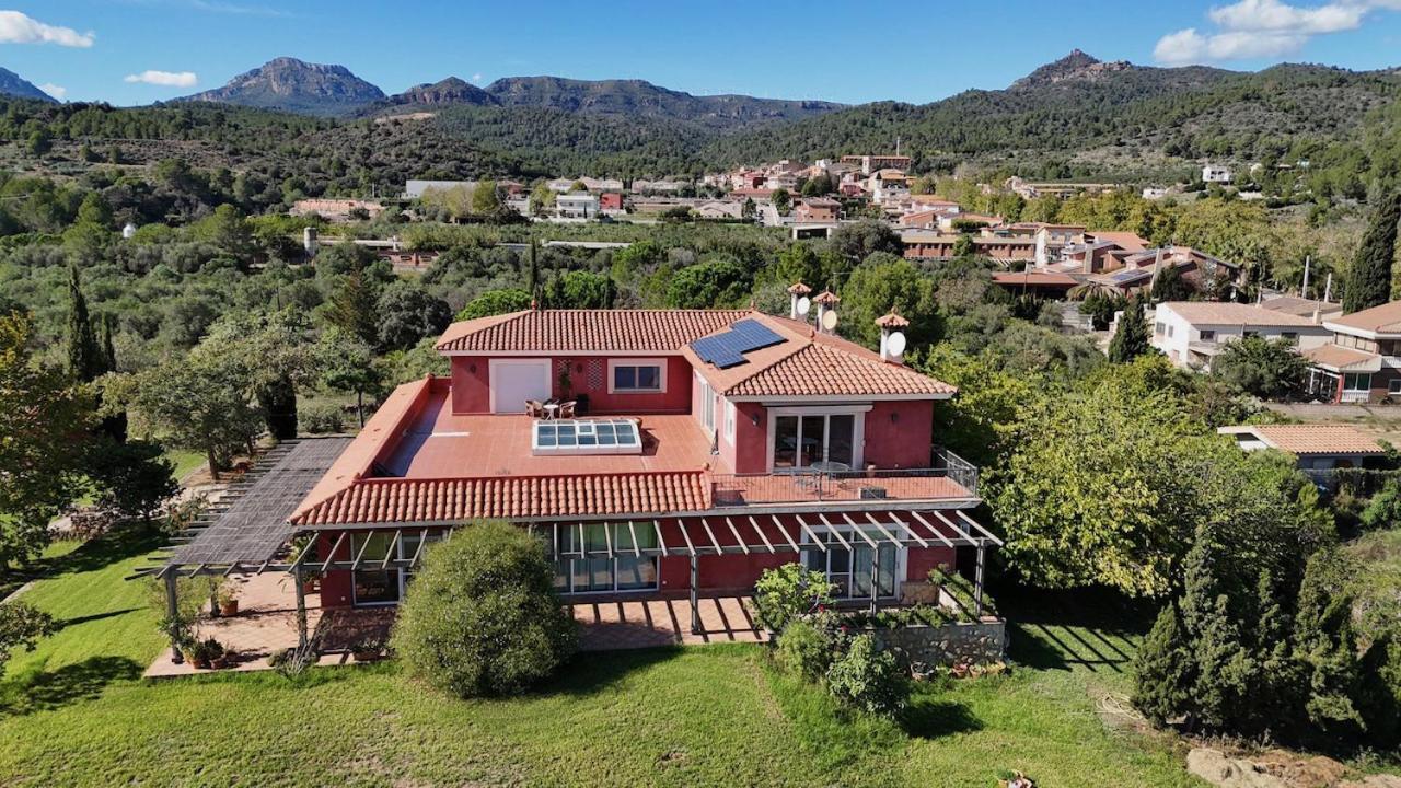Vilanova de EscornalbouL'Albaida, Tranquility, Views Of Sea And Mountainsアパートメント エクステリア 写真